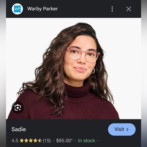 Warby Parker - Sadie Blue Light Glasses!